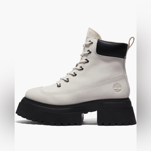 Timberland Sky Waterproof Lace-Up
Platform Boot (9M; Bright White) - Picture 2 of 16